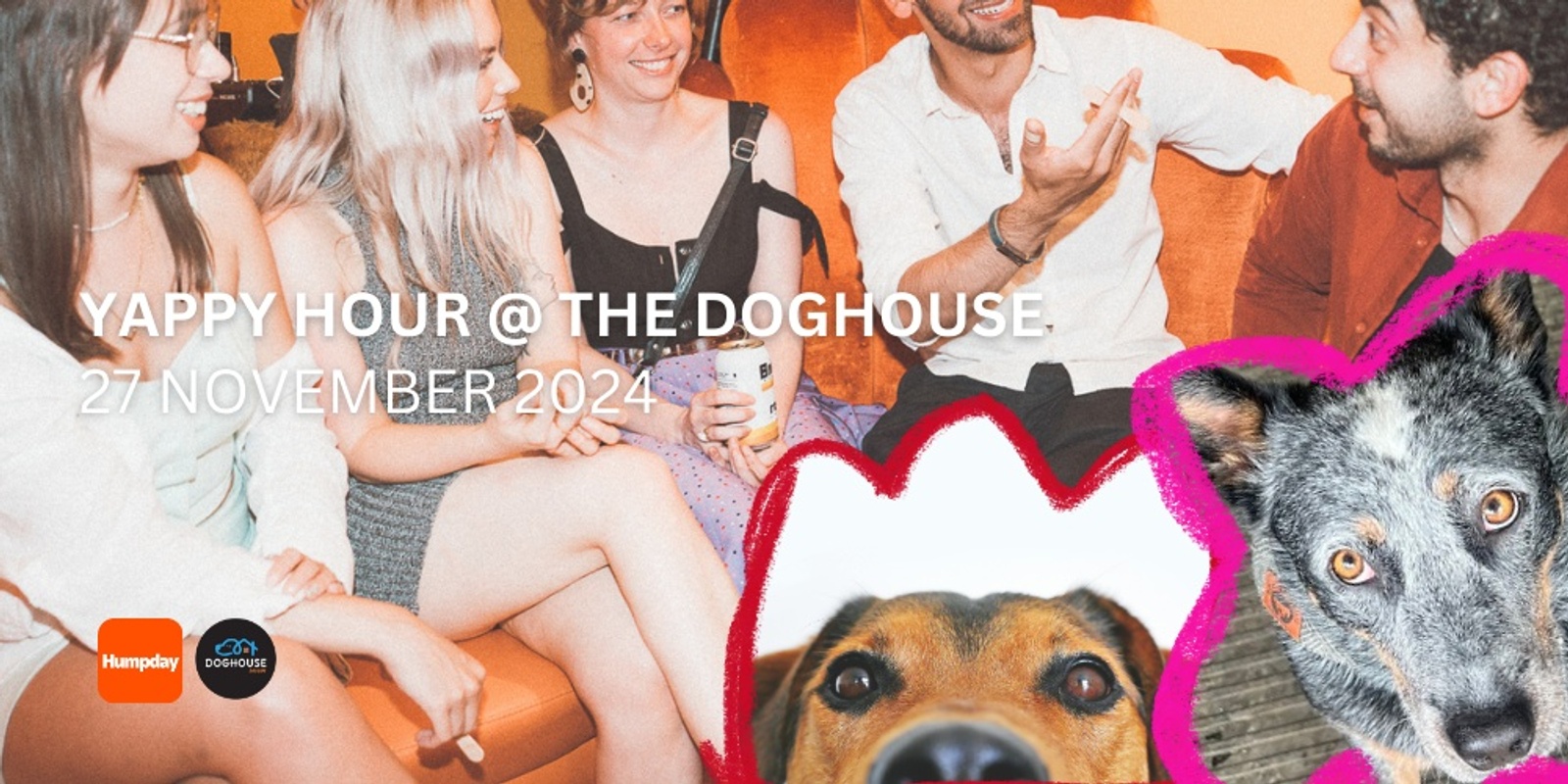 Banner image for Yappy Hour @ the Doghouse