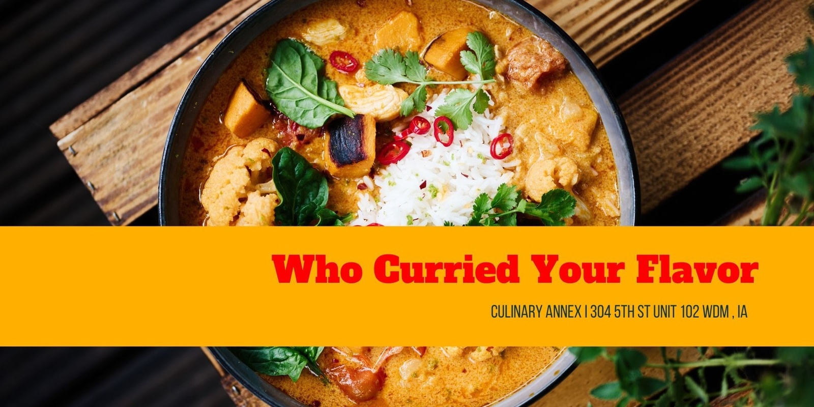 Banner image for Who Curried your Flavor