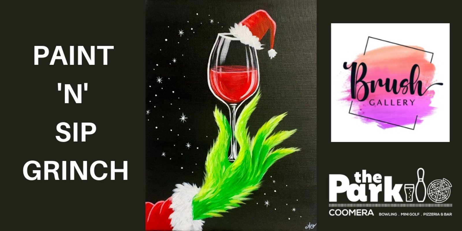 Banner image for Paint and Sip GRINCH