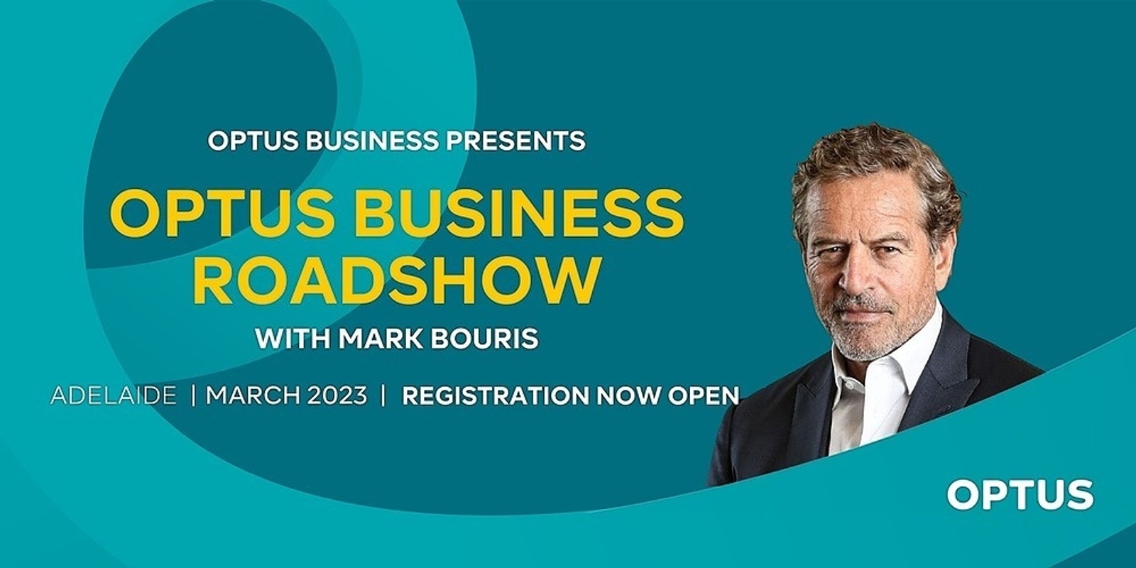 Banner image for Optus Business Plus Roadshow, Adelaide - with Mark Bouris