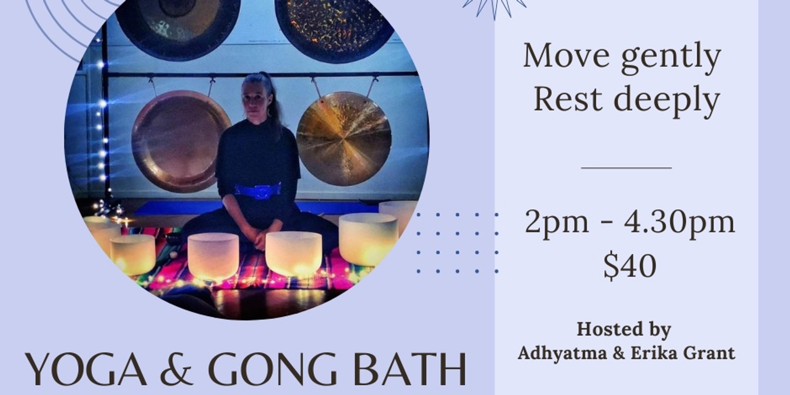 Banner image for Yoga & Gong bath