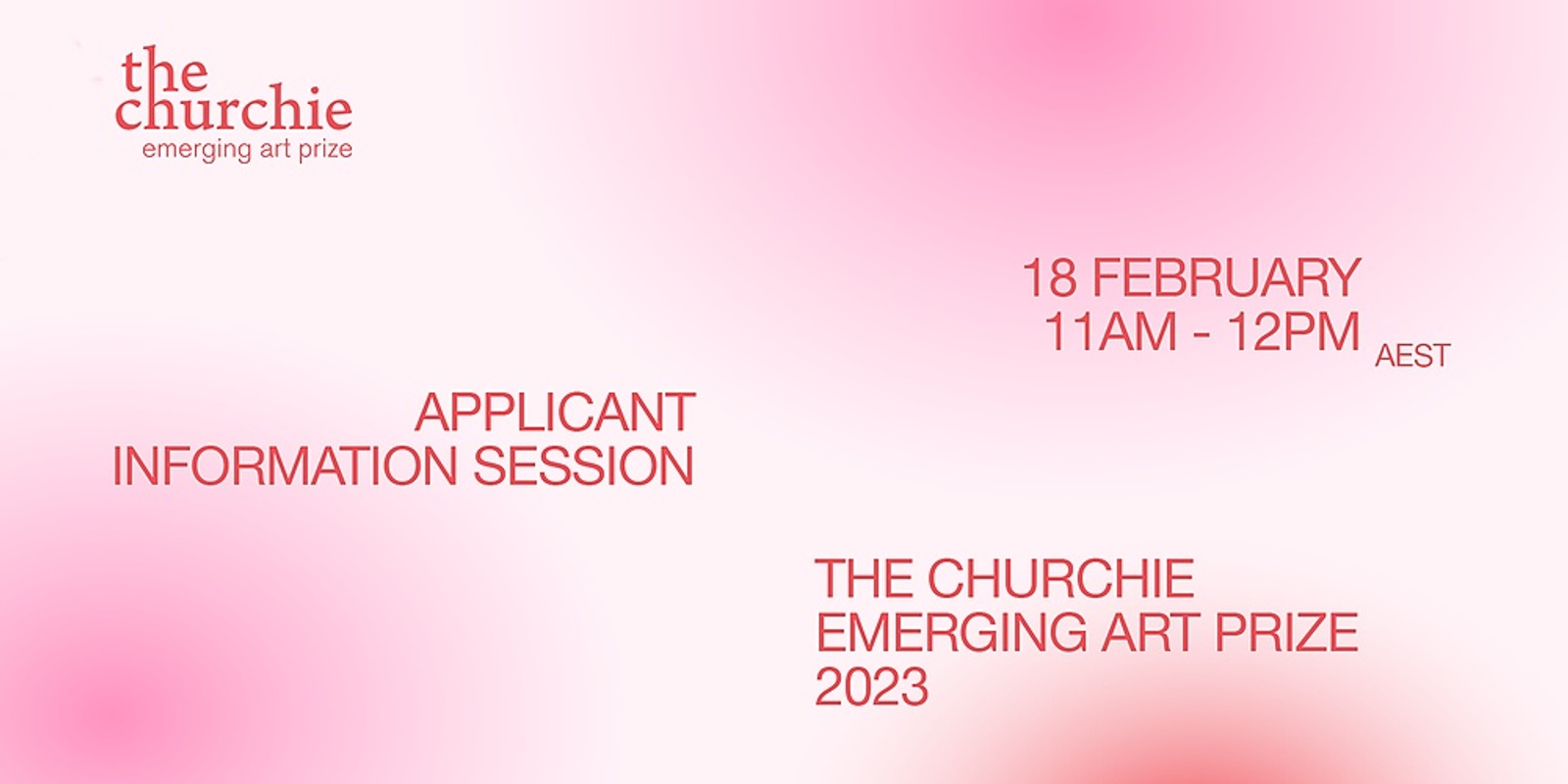'The Churchie' Applicant Information Session