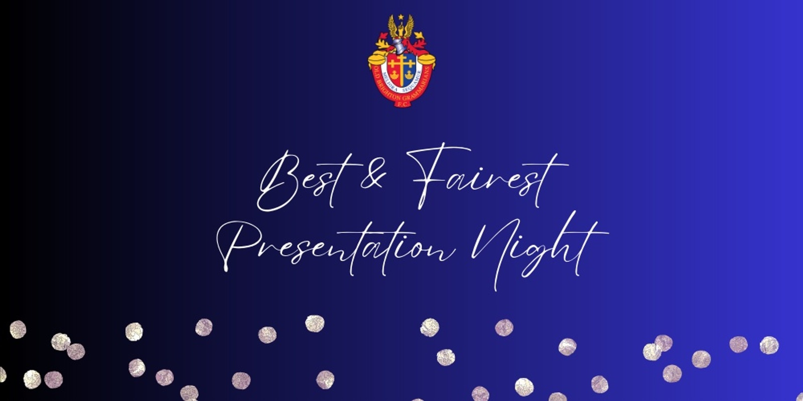 Banner image for OBGFC | Best & Fairest Presentation Night