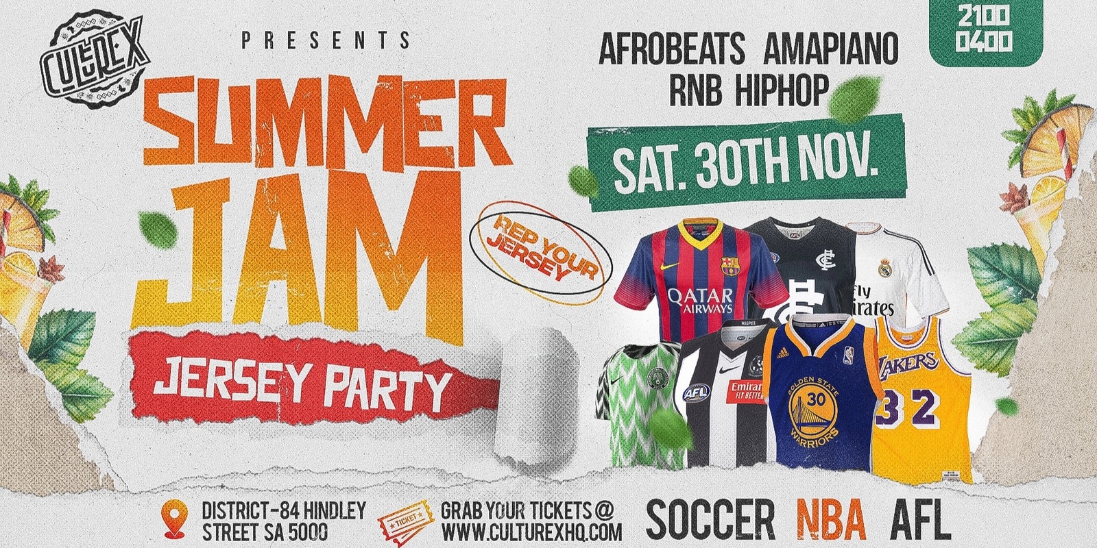 Banner image for Summer Jam - Jersey Party 