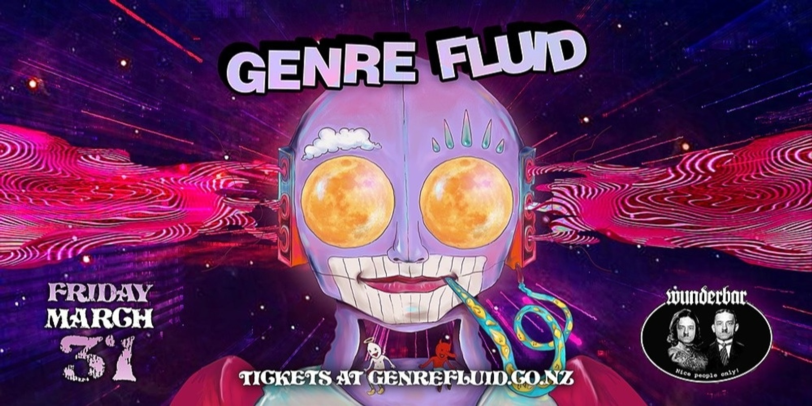 Banner image for Genre Fluid: Live at Wunderbar!
