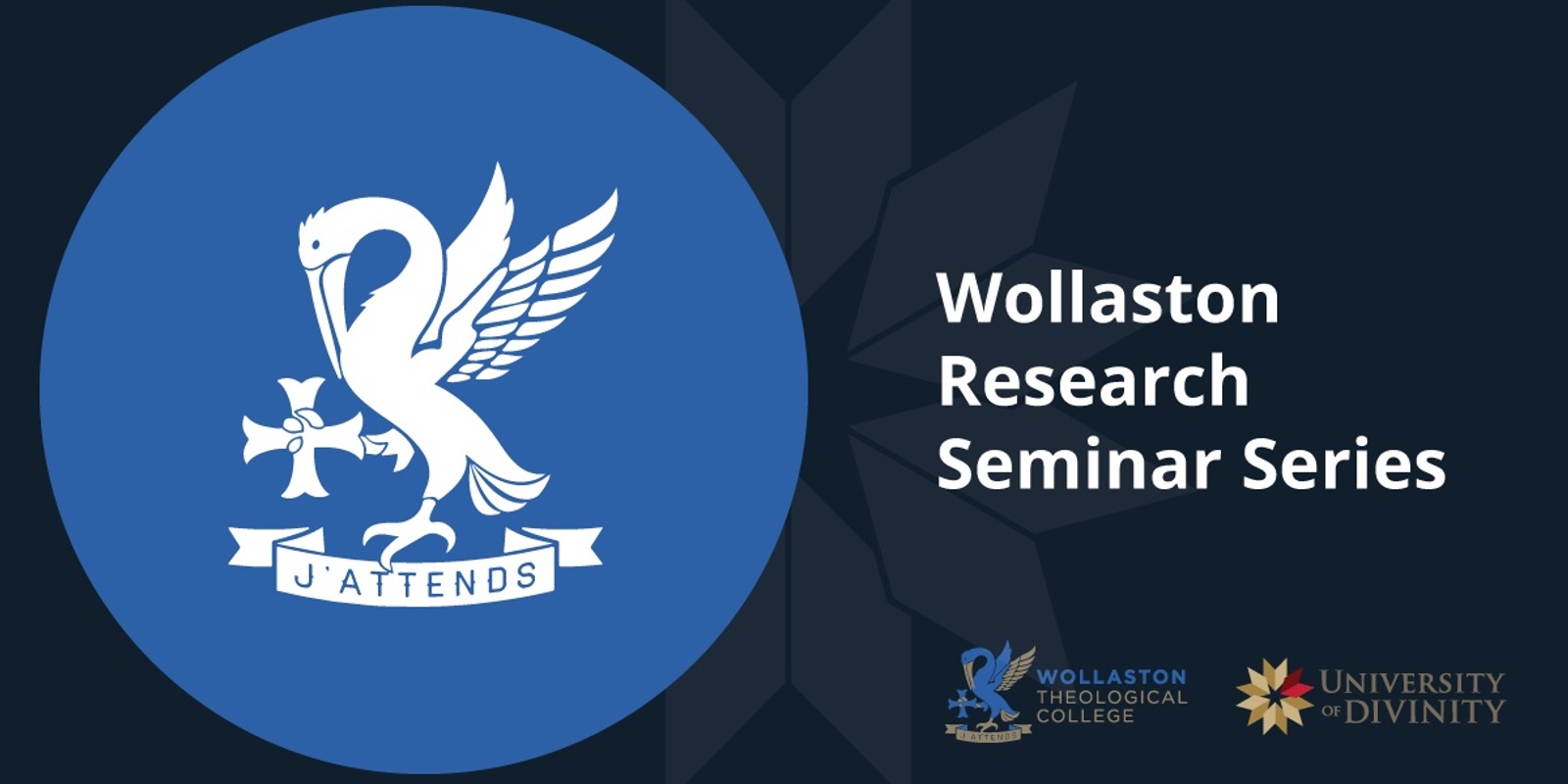 Banner image for CANCELLED Wollaston Research Seminar