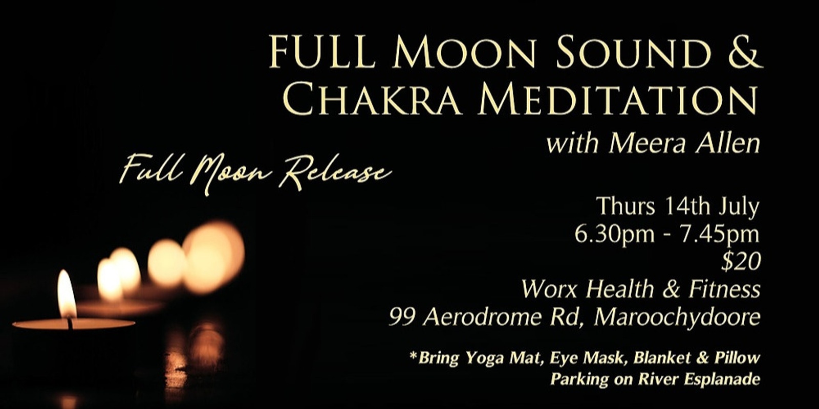 Full Moon Meditation and Sound