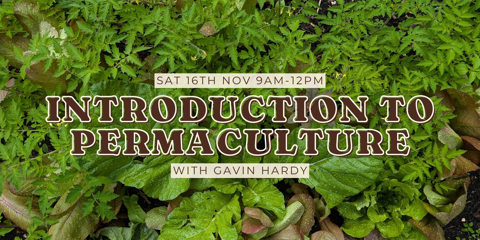 Banner image for Introduction to Permaculture with Gavin Hardy