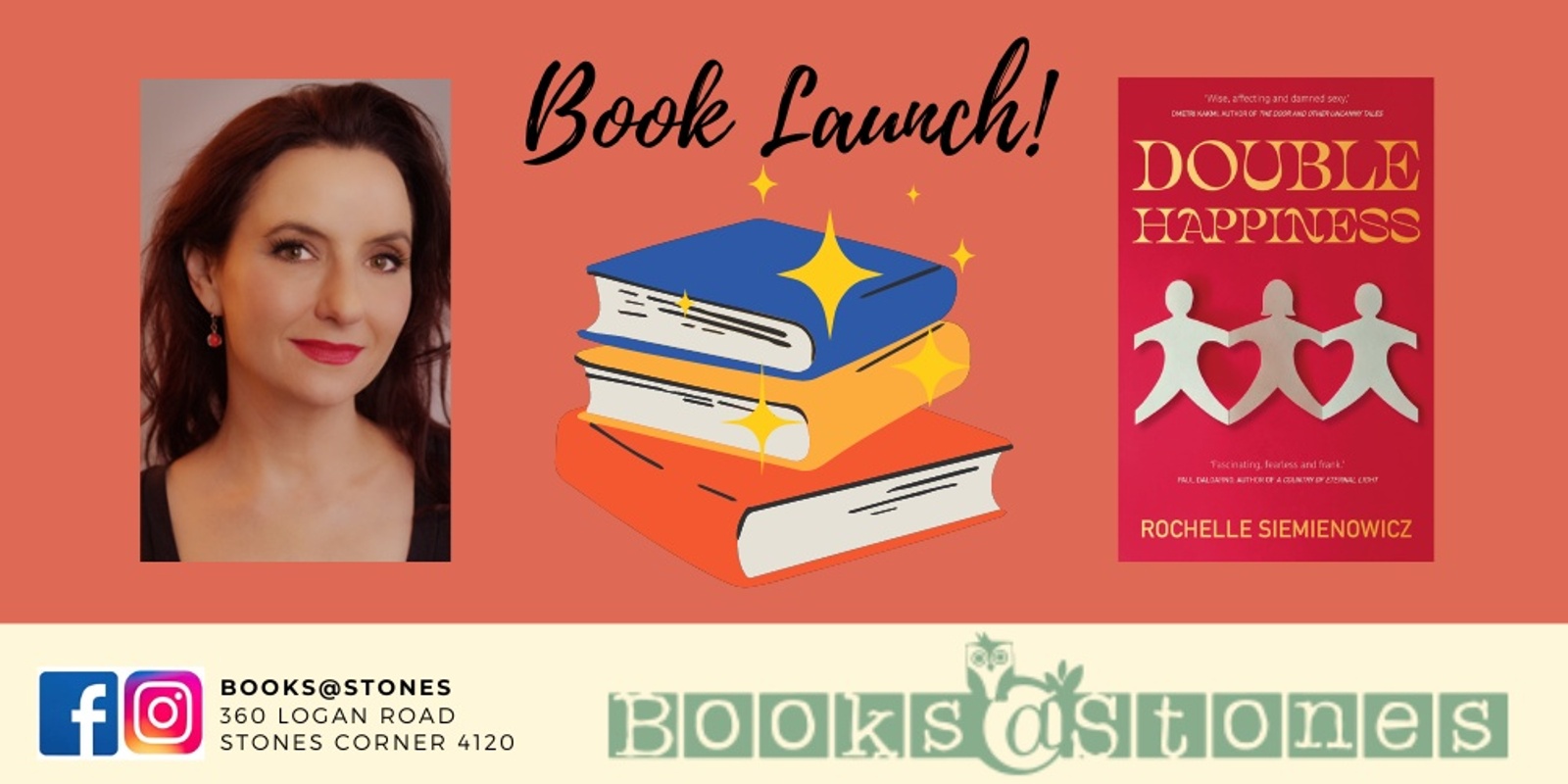 Banner image for Book Launch: Double Happiness - Rochelle Siemienowicz