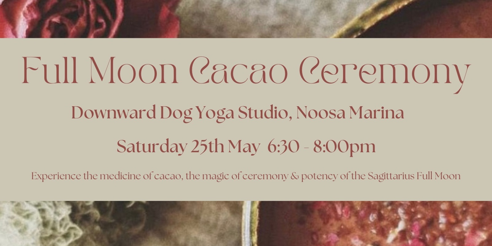 Banner image for Full Moon Cacao Ceremony