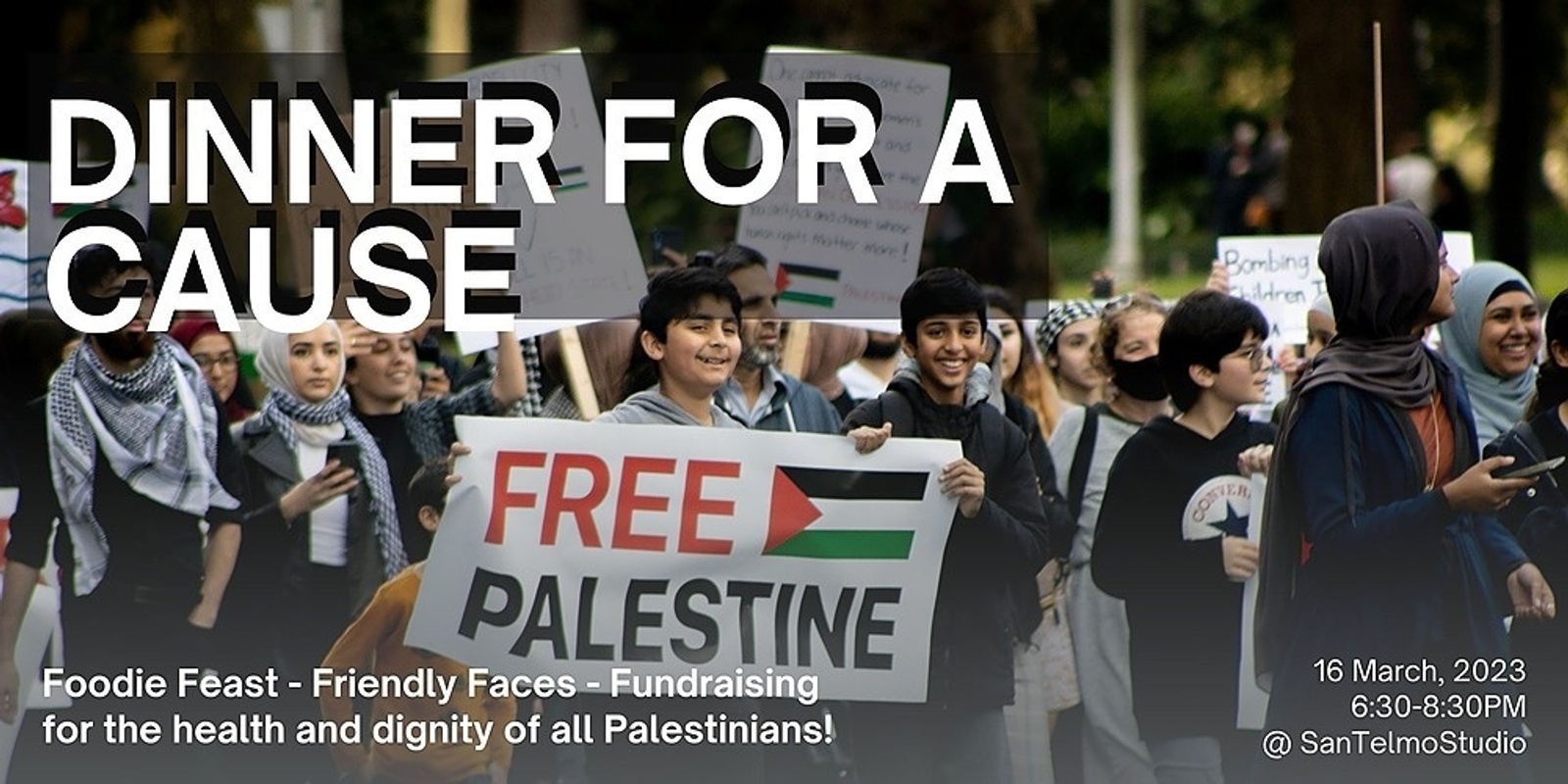 Banner image for Fundraising Dinner for Palestine