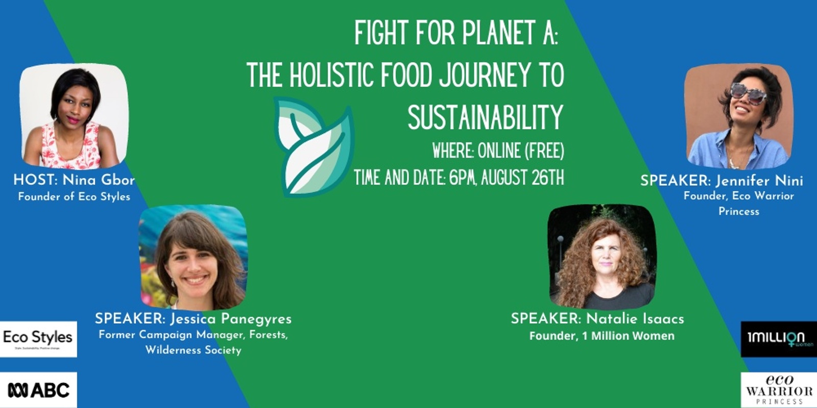 Banner image for Fight for Planet A: The Holistic Food Journey to Sustainability