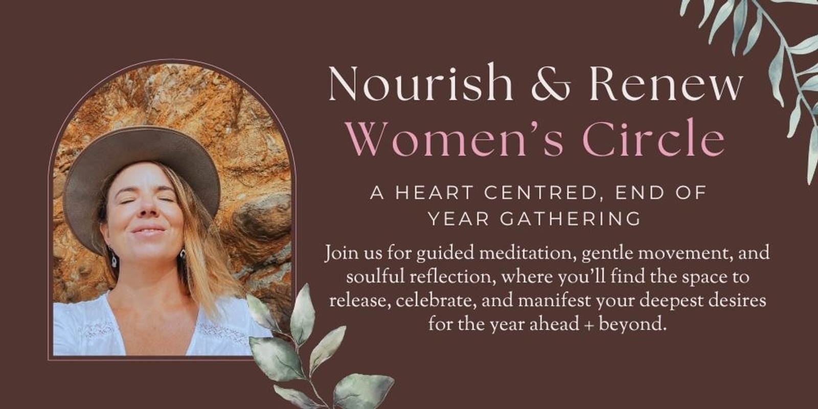 Banner image for Nourish & Renew: A Heart-Centered End of Year Women's Circle