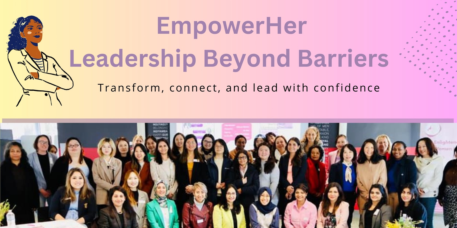 Banner image for EmpowerHer - Leadership Beyond Barriers 