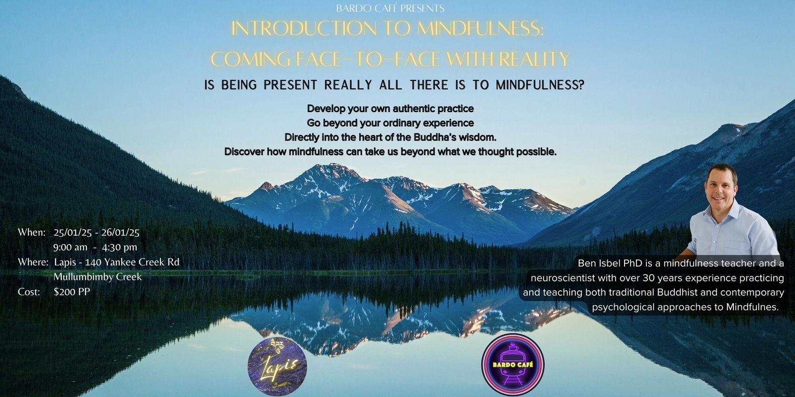 Banner image for Introduction to Mindfulness: Coming Face to Face With Reality