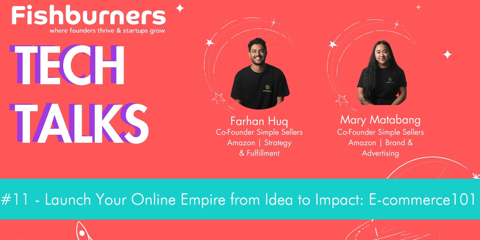 Banner image for Tech Talks #11 - Launch Your Online Empire from Idea to Impact: E-commerce101