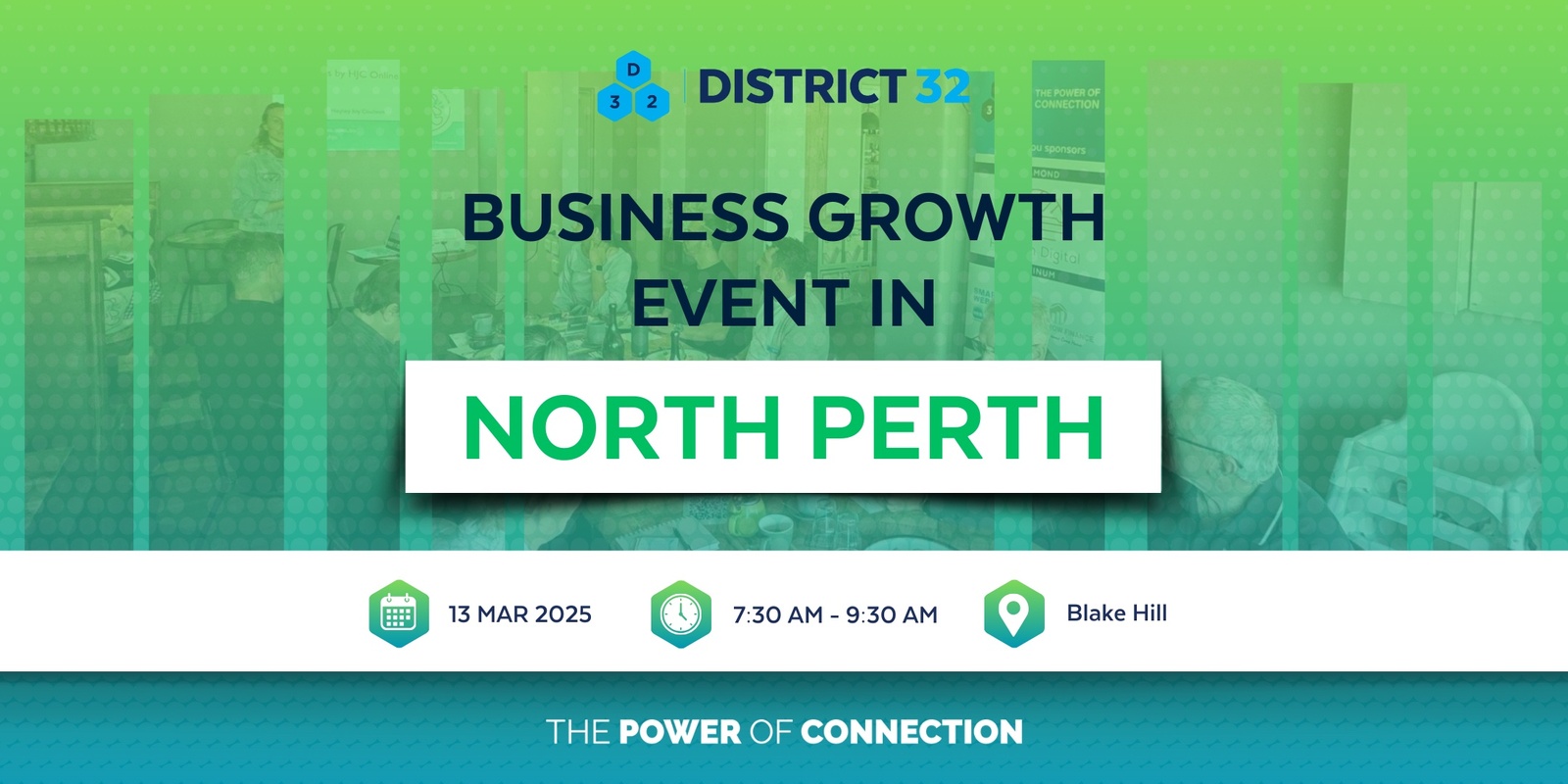 Banner image for District32 Business Networking Perth – North Perth - Thu 13 Mar