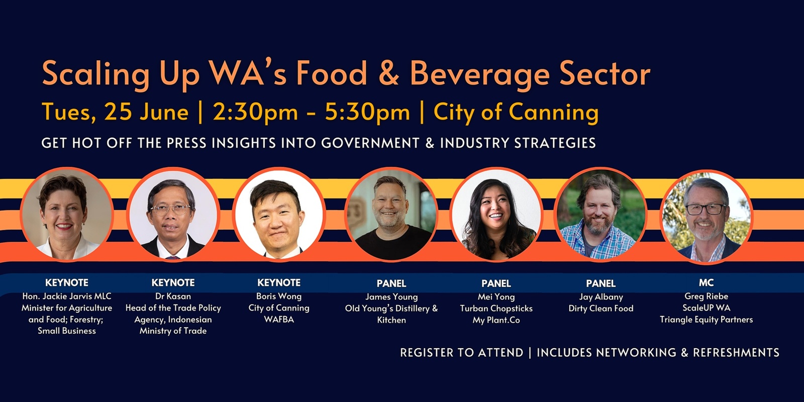 Banner image for Scaling Up WA's Food & Beverage Sector