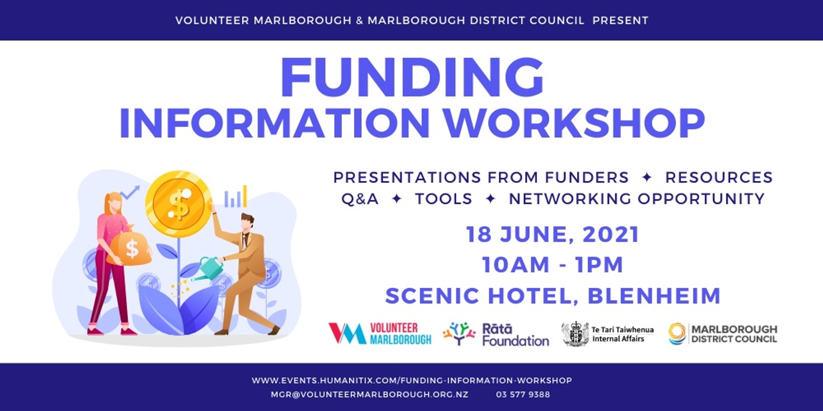 Banner image for Funding Information Workshop