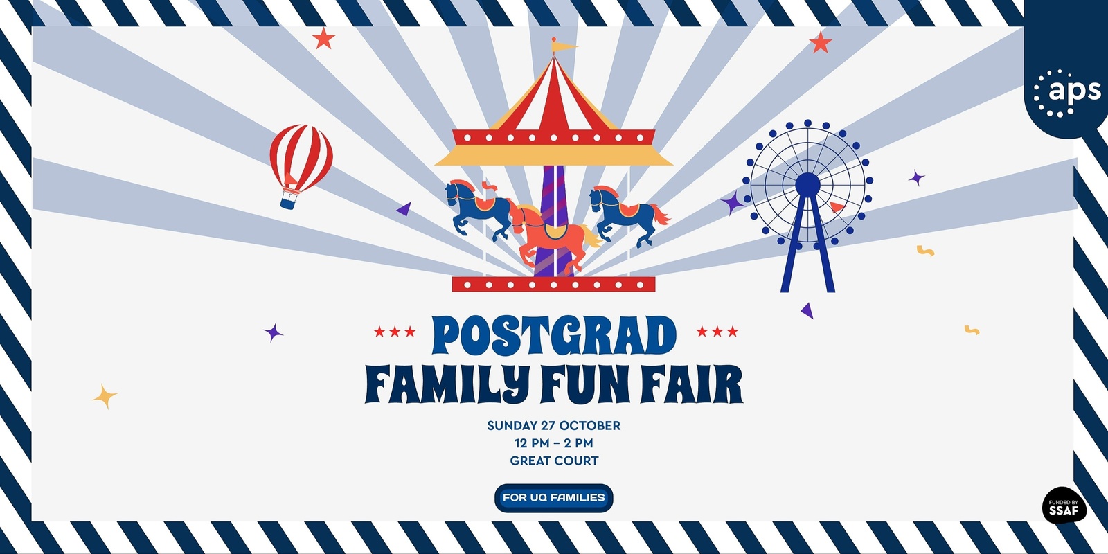 Banner image for Postgrad Family Fun Fair