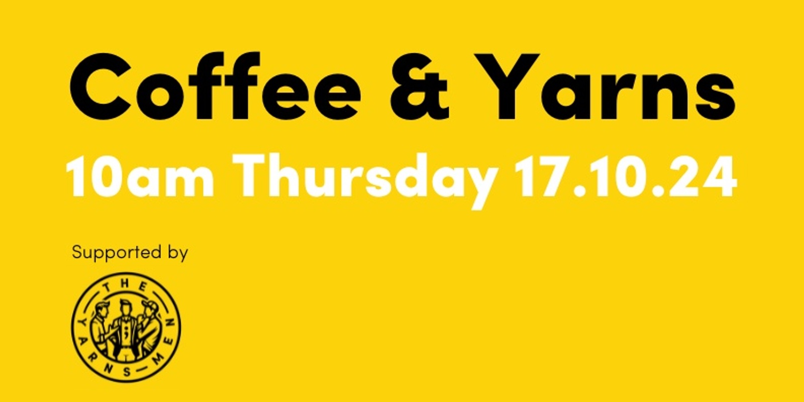 Banner image for Coffee & Yarns - October