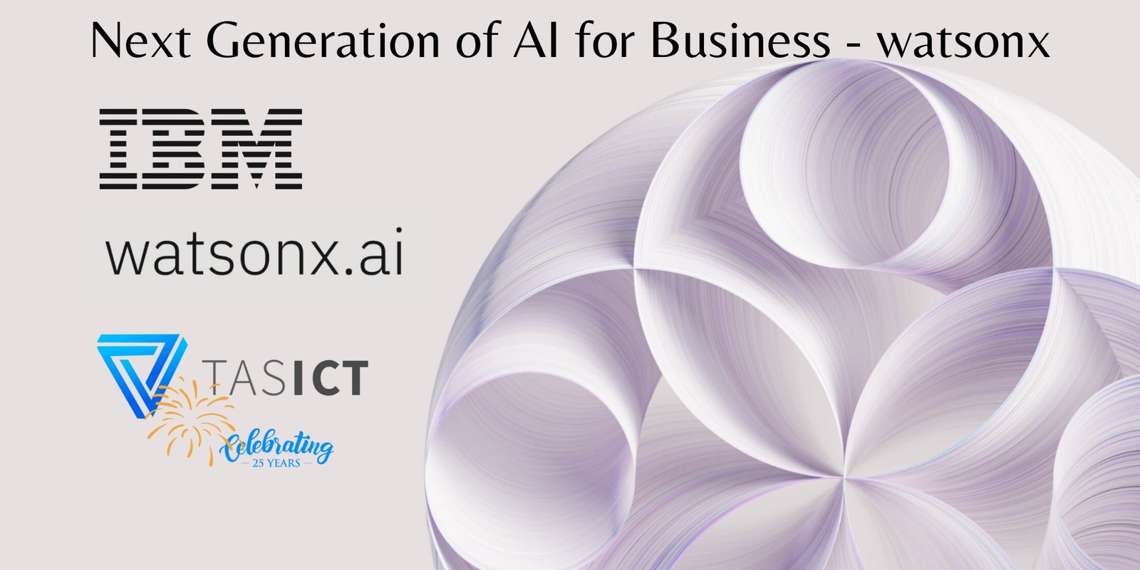 Banner image for Next Generation of AI for Business - watsonx