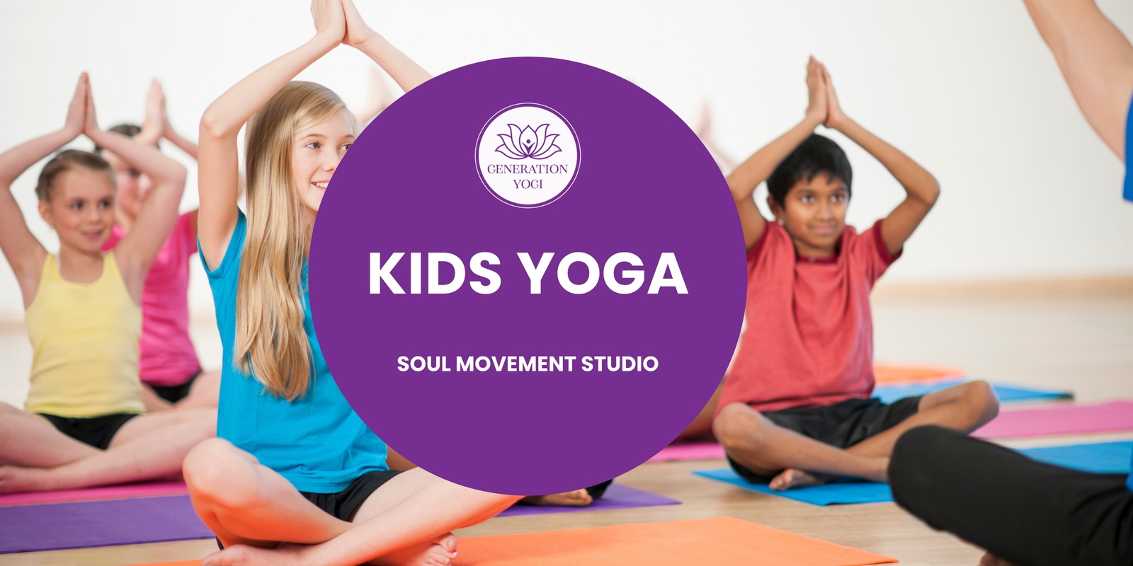 Banner image for ❤️ T4 Kids Yoga at Soul Movement ❤️