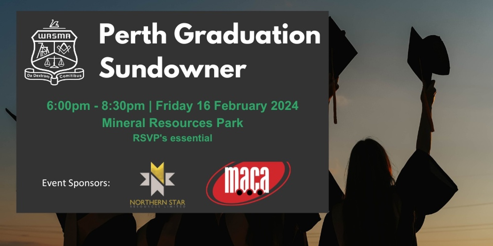 Banner image for Perth Graduation Sundowner
