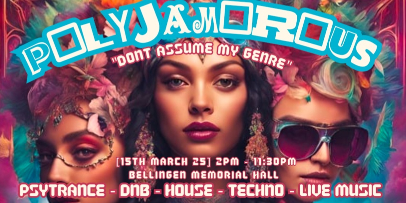 Banner image for POLYJAMOROUS - 'don't assume my genre'