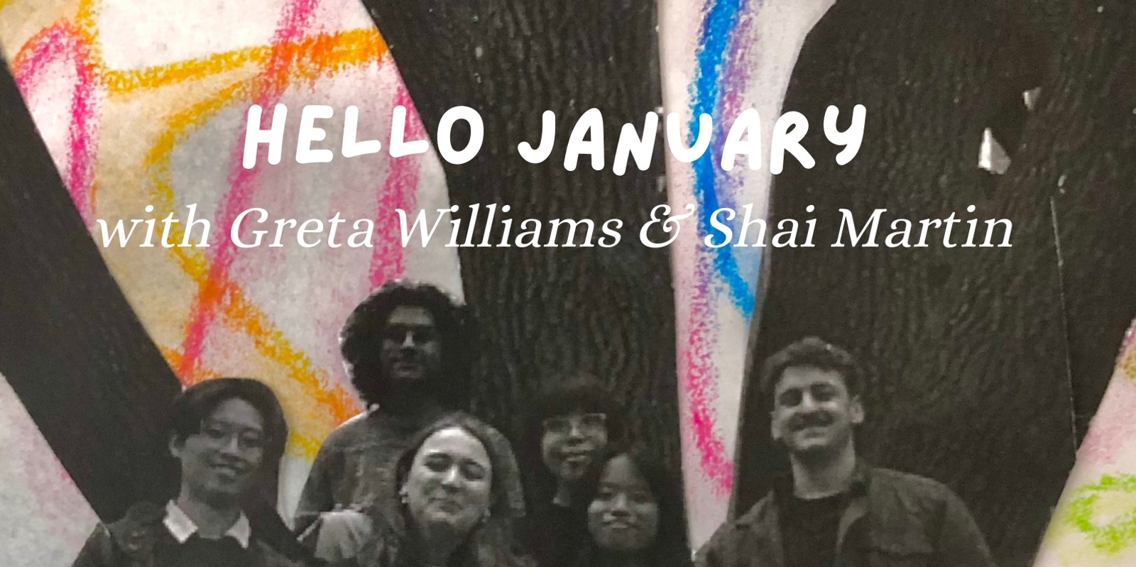 Banner image for Hello January w/Greta Williams + Shai Martin @ Ringo Barr