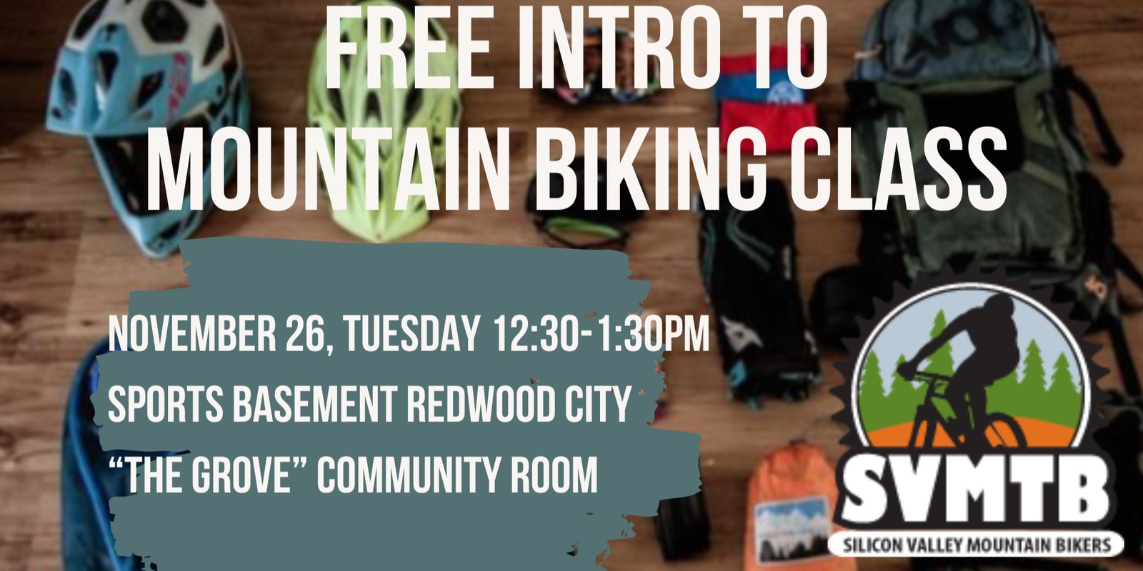 Banner image for Intro to Mountain Biking