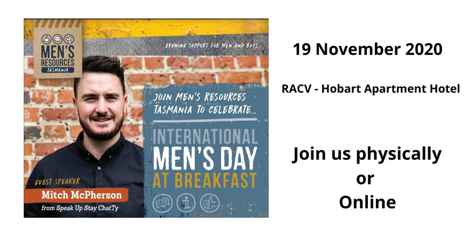 Banner image for International Men's Day Blokes' Breakfast BBQ IMD 2020