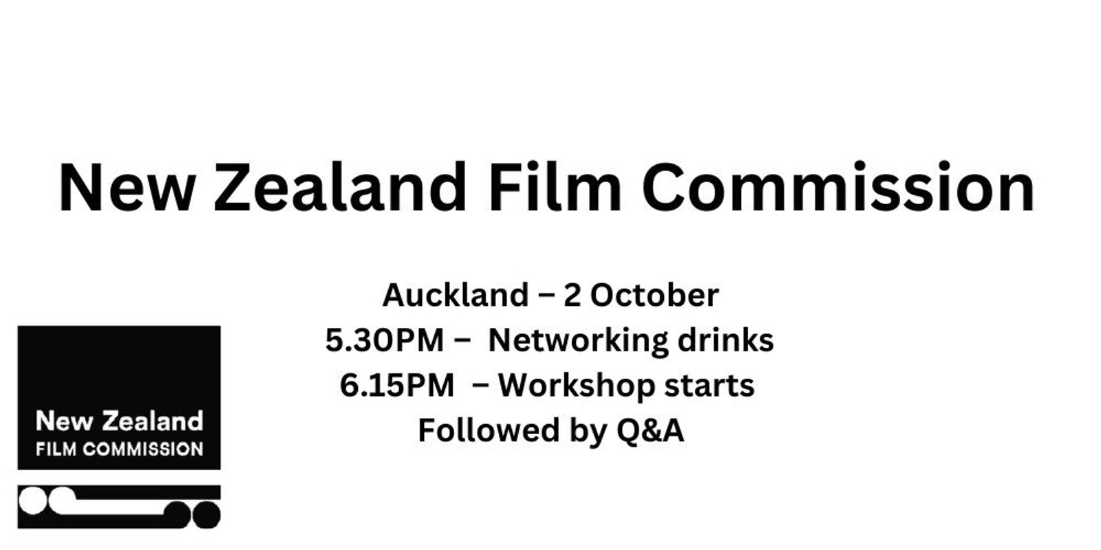 Banner image for New Zealand Film Commission - Auckland