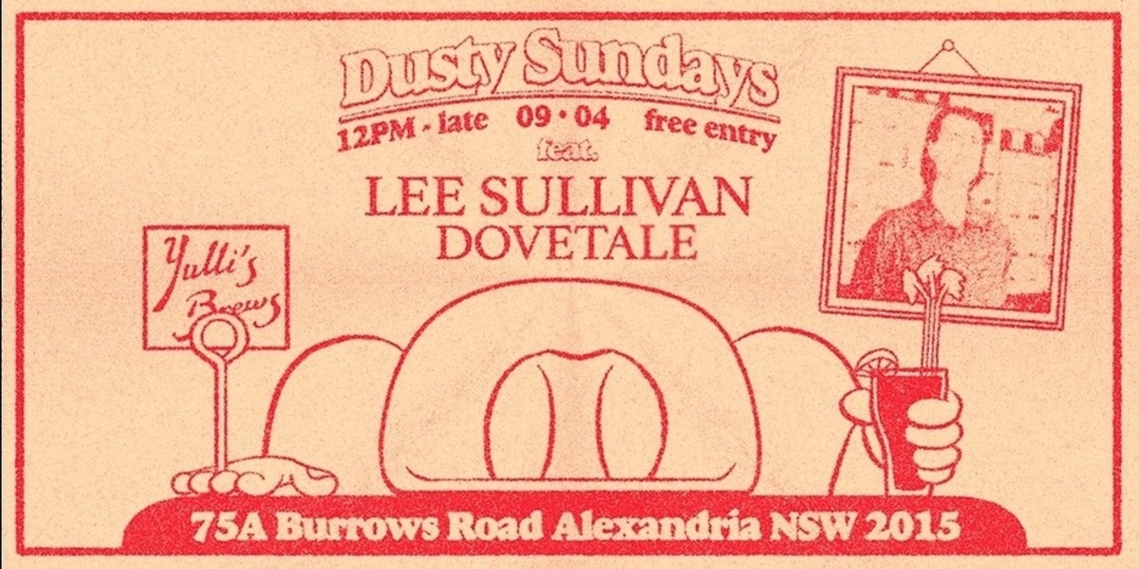 Banner image for DUSTY SUNDAYS - Lee Sullivan & Dovetale