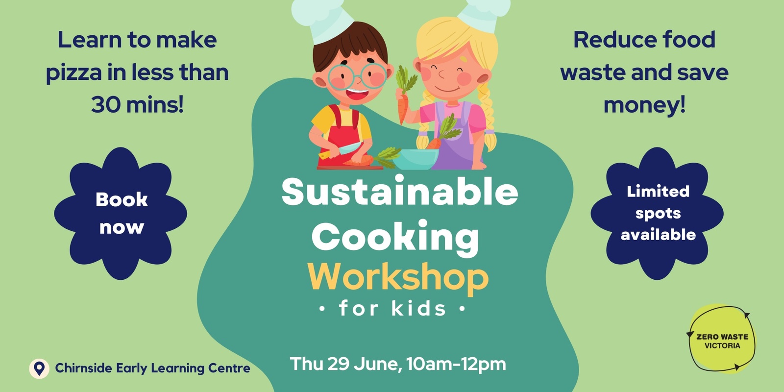Sustainable Cooking Workshop For Kids (FREE)