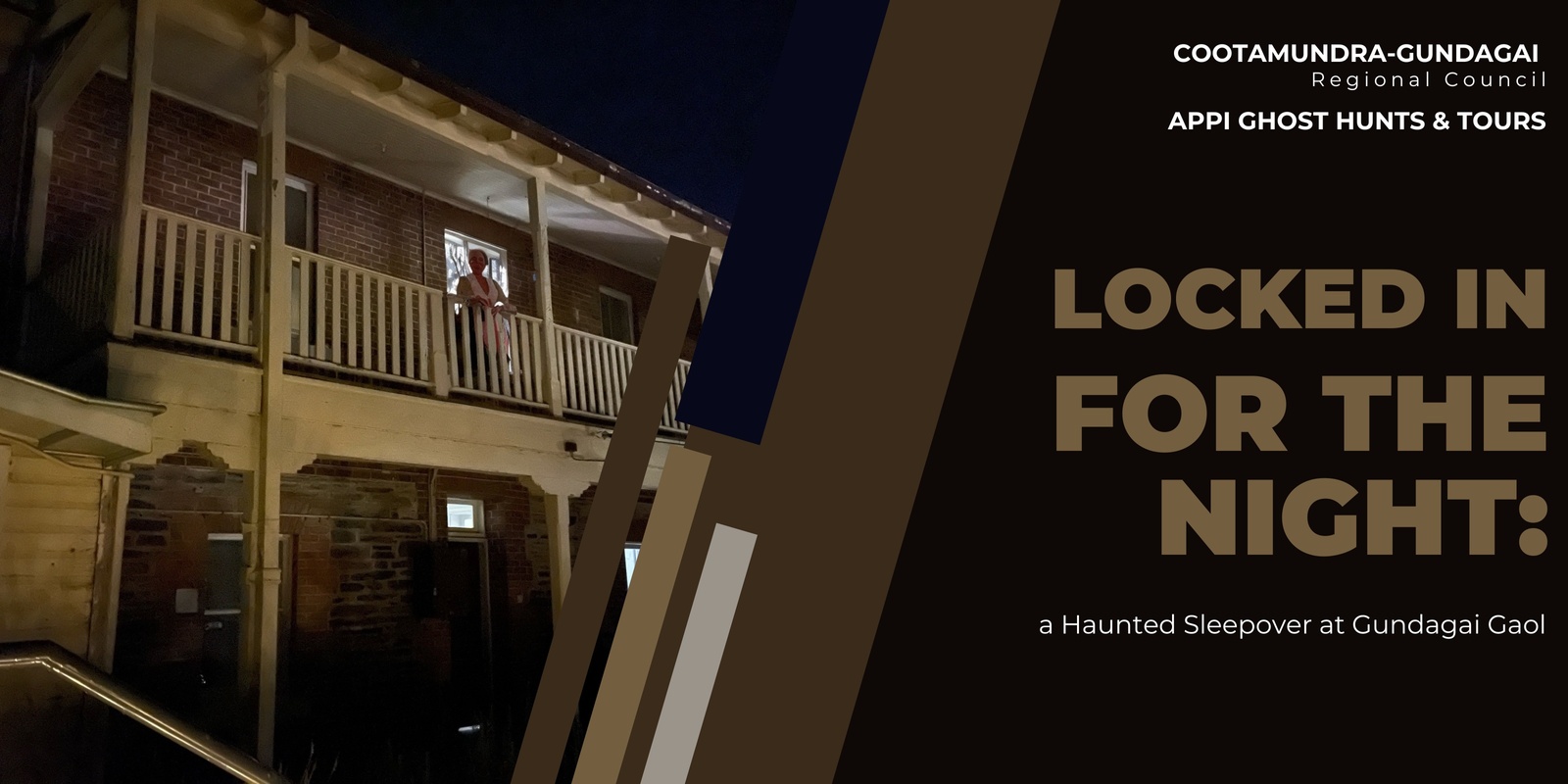 Banner image for Locked in for the Night: A haunted Sleepover at Gundagai Gaol