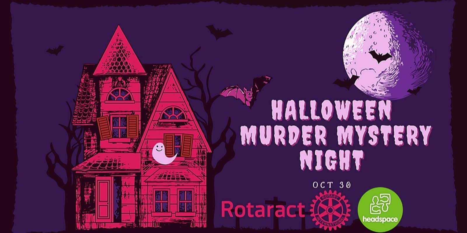 Banner image for Whitehorse Rotaract Presents: Halloween Murder Mystery 2021