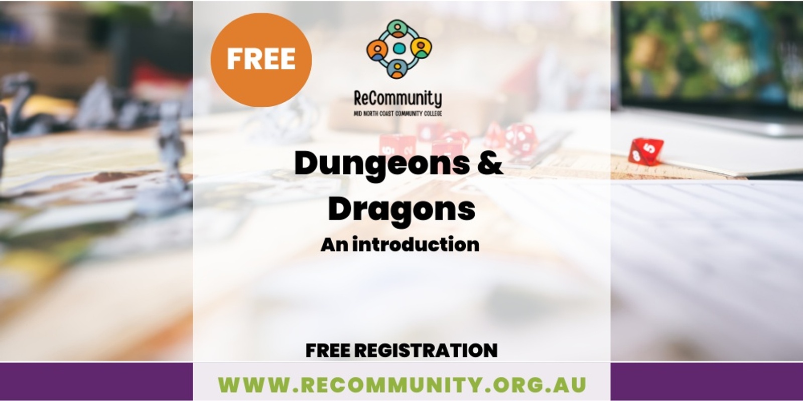 Banner image for Dungeons & Dragons an Introduction | PORT MACQUARIE