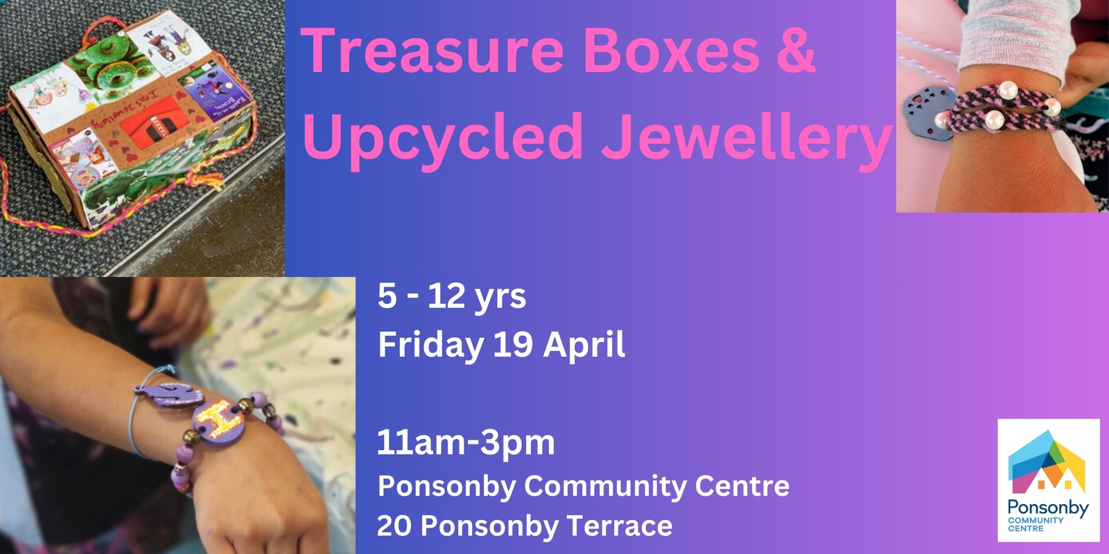Banner image for Treasure Boxes and Upcycled Jewellery
