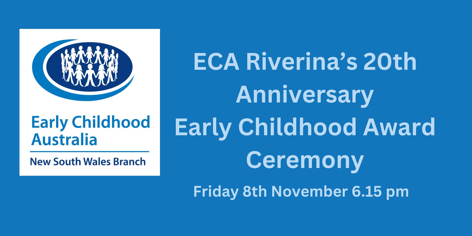 Banner image for ECA Riverina 20th Annual Award Dinner