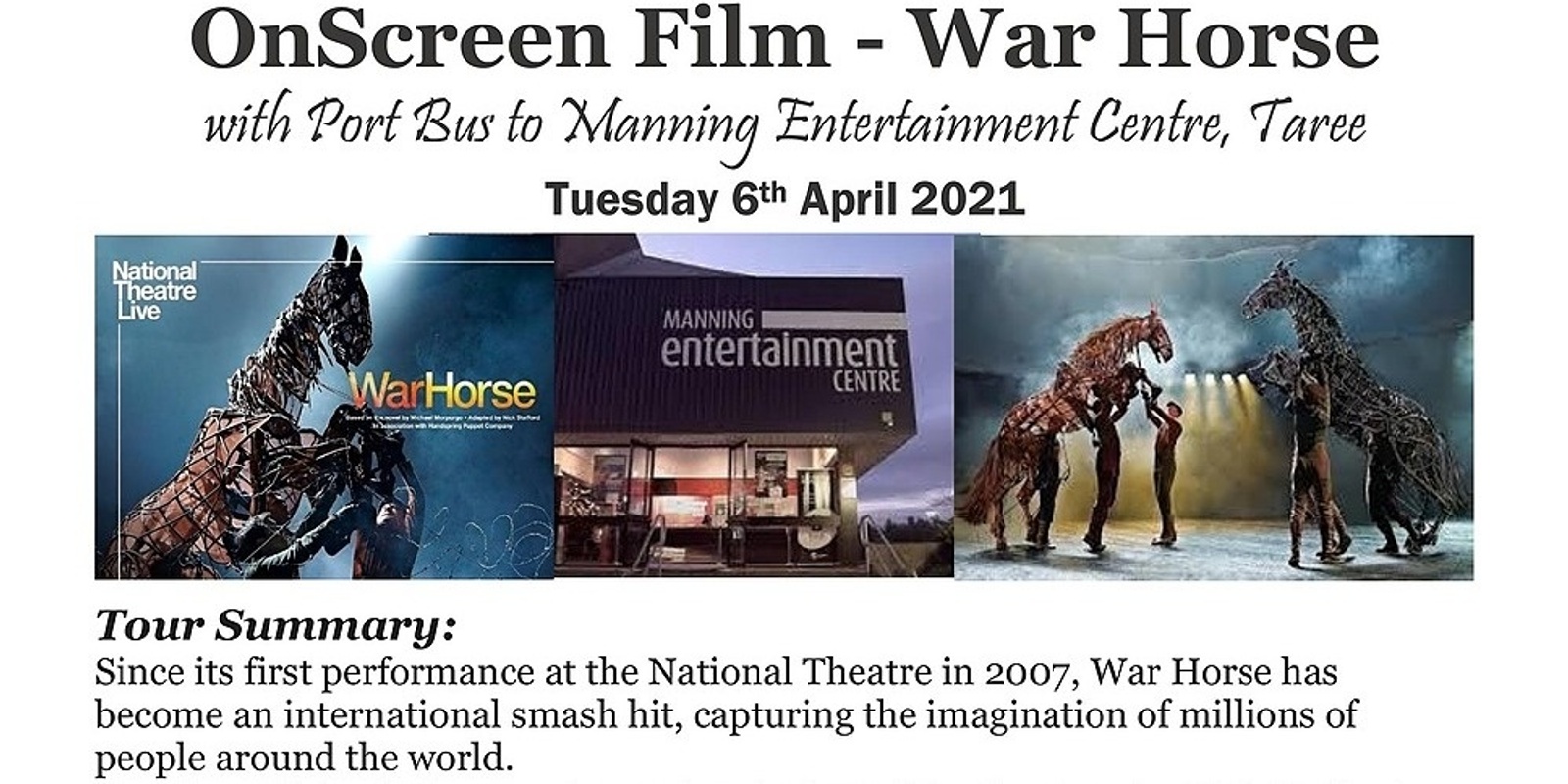 Banner image for OnScreen Film - War Horse