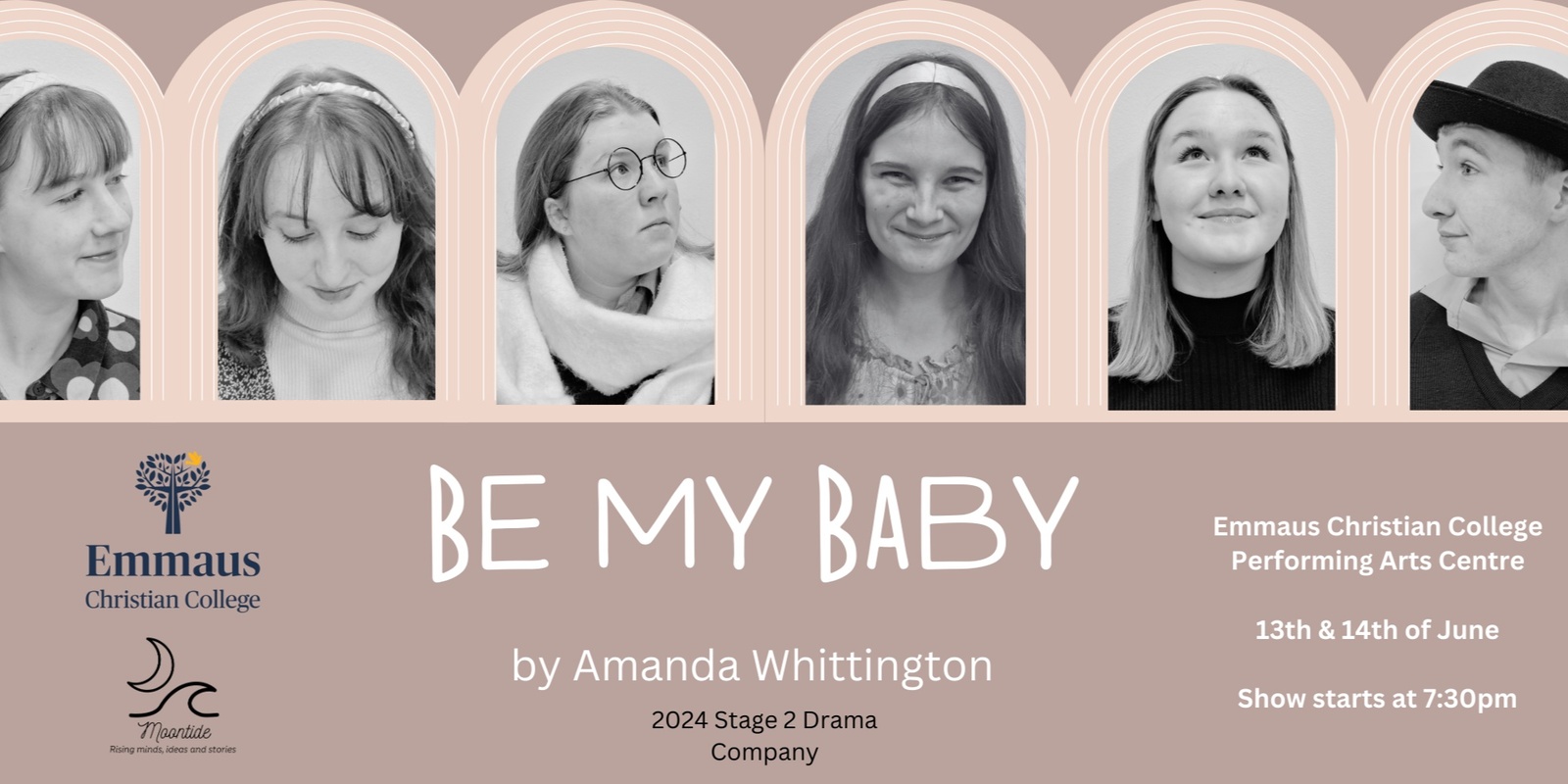 Banner image for Year 12 Drama Production of Be My Baby 2024
