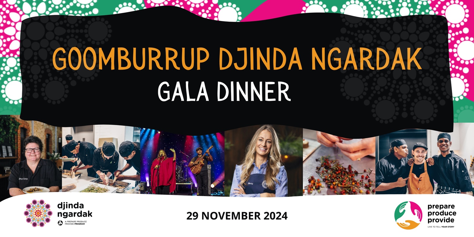 Banner image for Goomburrup Djinda Ngardak Gala Dinner