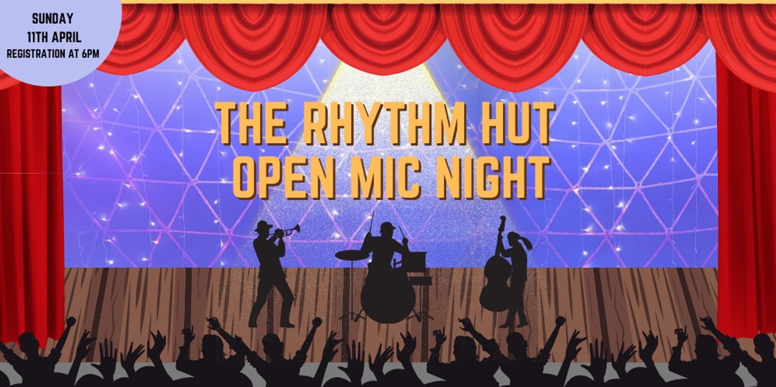 Banner image for July Open Mic at The Rhythm Hut