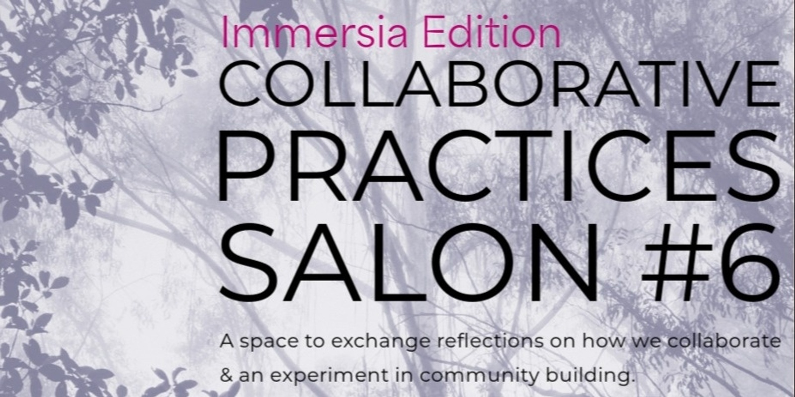 Banner image for Collaborative Practices Salon #6