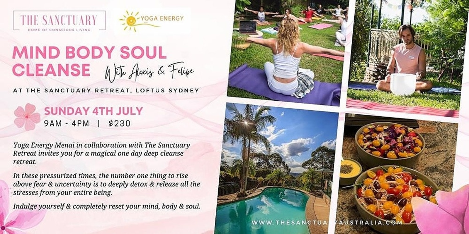 Banner image for Mind Body Soul Cleanse Retreat