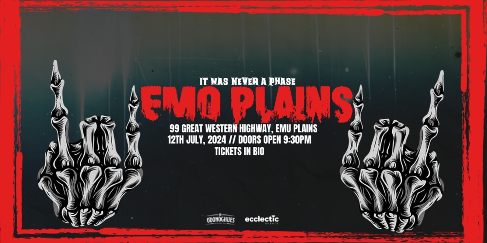 Banner image for EMO PLAINS @ ODONOGHUES