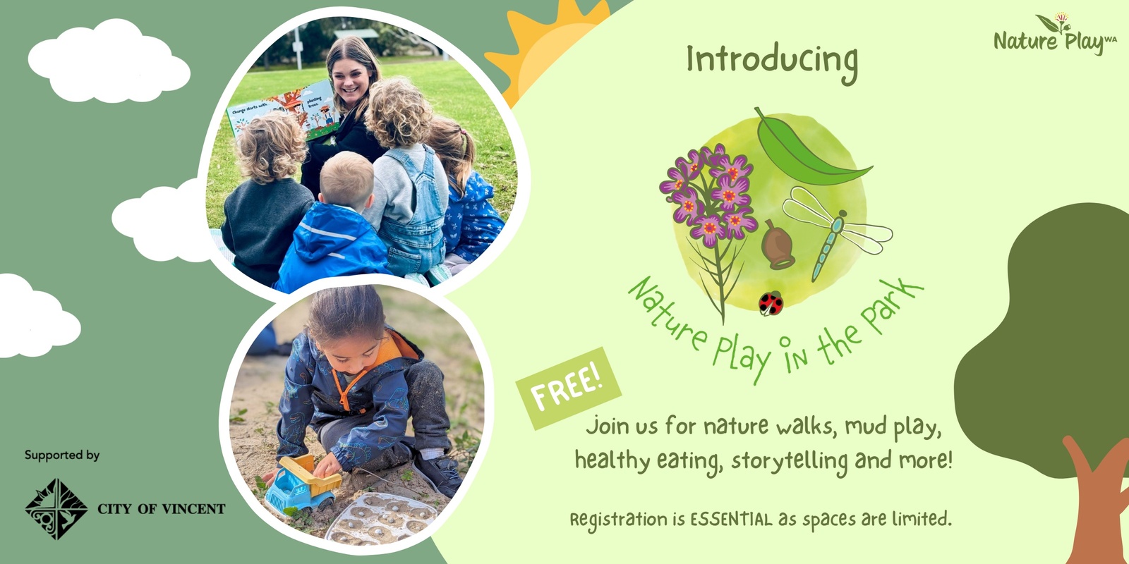 Banner image for Nature Play in the Park - City of Vincent