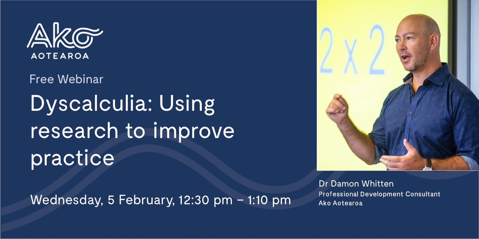 Banner image for Dyscalculia | Using research to improve practice Webinar