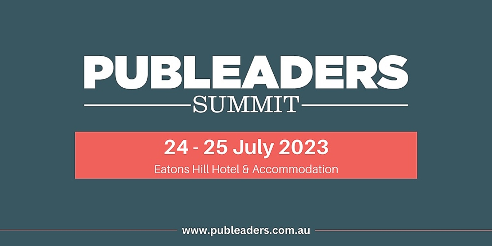 Banner image for 2023 Pub Leaders Summit 